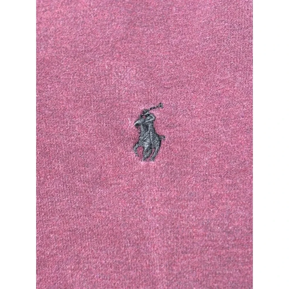 Polo Ralph‎ Lauren Polo Shirt Classic Fit Maroon Mens Size Large L